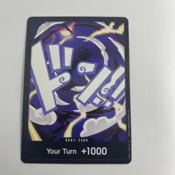 One Piece LuffyGear Don card foil YOUR Turn +1000 - Image 1