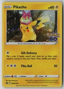 Pikachu SWSH234 Pokemon TCG Promo Cards Holo Rare Card (Near Mint) NM 1 - Image 1