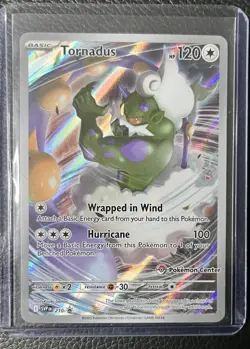 Tornadus 210 Pokemon Center Exclusivel Scarlet & Violet Promo Cards SVP - MINT - Image 1