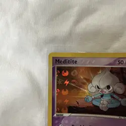 Meditite Pokemon TCG Hidden Legends Reverse Holo Common Card #65/101 - Image 2