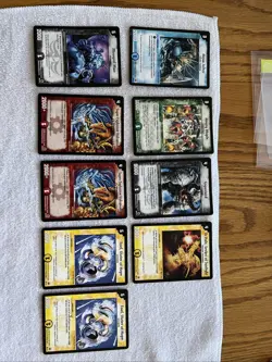 Duel Masters Promo McDonalds Promo Cards Lot Of 9. Apple Maple, Gigastand, Etc - Image 1