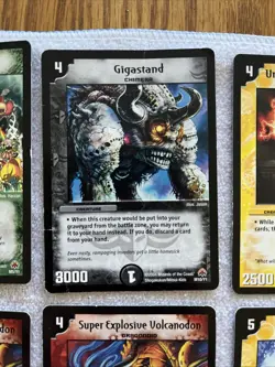 Duel Masters Promo McDonalds Promo Cards Lot Of 9. Apple Maple, Gigastand, Etc - Image 4