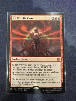 All Will Be One 118/271 Red Enchantment Magic: The Gathering Card - Image 1