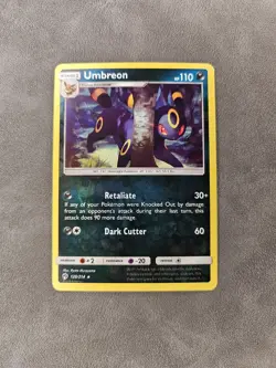 Pokemon TCG Umbreon 120/214 Reverse Holo Rare - Sun & Moon Lost Thunder - LP - Image 1