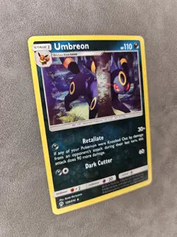 Pokemon TCG Umbreon 120/214 Reverse Holo Rare - Sun & Moon Lost Thunder - LP - Image 2