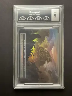 Boneyard (Foil) - PCG 9 - Unique - Beta - Sorcery: Contested Realm - Image 1