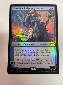 Kasmina, Enigmatic Mentor (Stained Glass) Secret Lair Drop Foil #507 Promo - Image 1