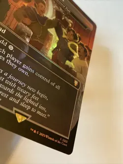 MTG Green Dragon Inn - Homeward Path *FOIL* LOTR 0365 NM Mythic Land - Image 3