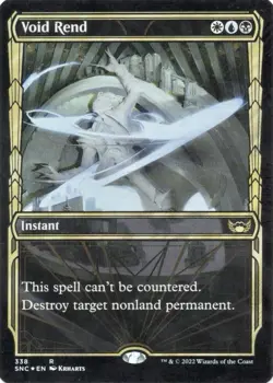 Void Rend (Showcase Golden Age Gilded Foil) [Streets of New Capenna] Foil Near - Image 1