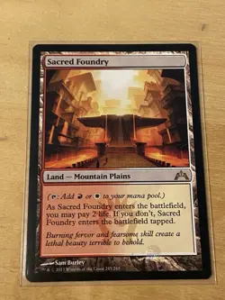 MTG Sacred Foundry - 245 / English / Near Mint - Image 1