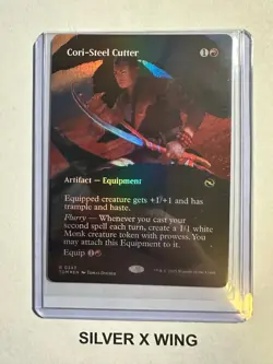 Cori-Steel Cutter Borderless Foil x1, MTG, Tarkir: Dragonstorm, TDM, NM - Image 1