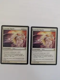2 Celestial Mantle Zendikar MTG NM Free shipping with tracking - Image 1