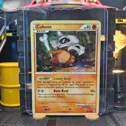 Cubone Triumphant Pokemon TCG 60/102 HeartGold & SoulSilver Common - Image 1