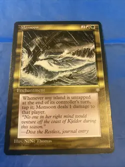 Magic The Gathering MTG Monsoon - Ice Age - EX - Image 2
