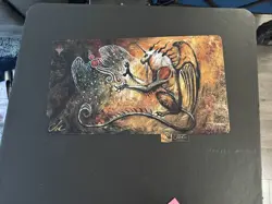 Seb McKinnon Signed Authentic Limited Edition Playmat- Mythos of Illuna /300 - Image 1