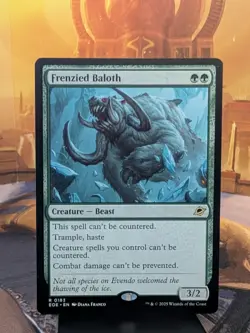 Magic The Gathering Frenzied Baloth MTG Edge of Eternities Regular NM - Image 1