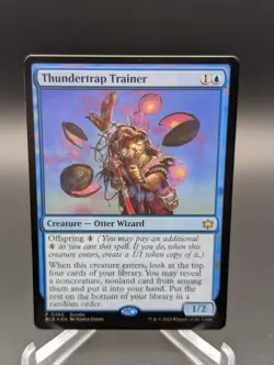 Thundertrap Trainer [Bloomburrow Promo] Foil Near Mint - Image 1