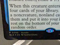 Thundertrap Trainer [Bloomburrow Promo] Foil Near Mint - Image 2