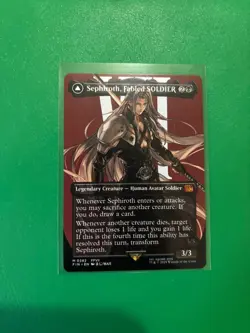Sephiroth, Fabled SOLDIER (0382) (Borderless) Final Fantasy Regular - Image 2