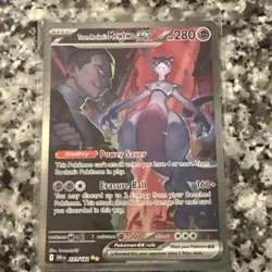 Pokemon Tcg Team Rockets Mewtwo EX Special Illustration Rare 231/182 GRADE READY - Image 2