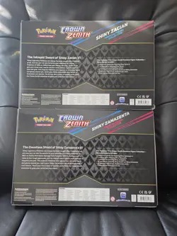 Pokemon Crown Zenith Premium Figure Collection Box Zacian & Zamazenta - Image 2