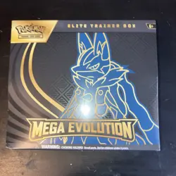 Pokemon TCG Mega Evolutions Lucario ETB/ New And Sealed - Image 1