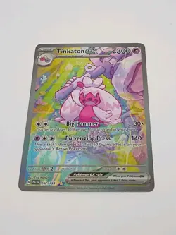 Tinkaton ex 262/193 Pokemon TCG Scarlet Violet Paldea Evolved - Image 2