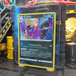 Crobat Silver Tempest Holo Rare Pokemon TCG 105/195 Sword & Shield - Image 2