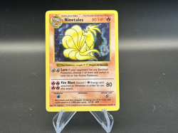 Ninetales - Shadowless - Holo - 12/102 Base Set - Pokemon TCG - 1999 - Image 1