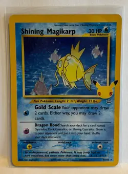 Pokemon TCG Shining Magikarp 66/64 Celebrations: Classic Collection Holo - Image 1