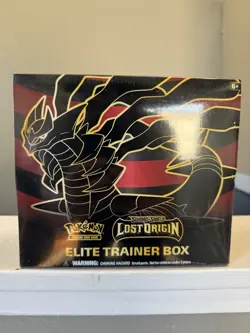 Lost Origin ETB Elite Trainer Box Sword Shield Factory Sealed Pokemon - Image 1