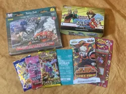 Mix CCG TCG - Pokemon , Yugioh , and More - Sealed Lot - 8x Sealed Items - Image 1