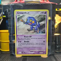 Croagunk POP Series 9 Promo Pokemon TCG 7/17 Uncommon - Image 1