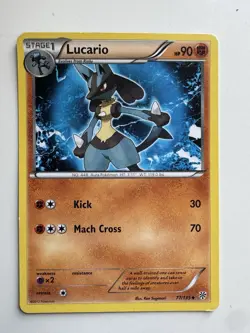 Lucario - Pokemon Black & White - 77/135 - Regular - LP - Image 1