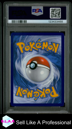 FA/FLAREON VMAX FLAREON VMAX PREM.COLL. POKEMON SWSH BLCK STR PRM 2021 180 PSA 9 - Image 2