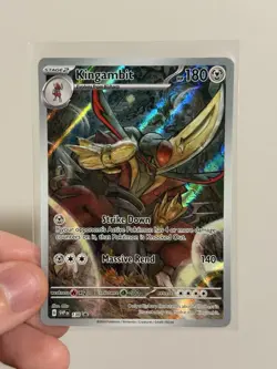 Pokemon TCG Kingambit - SVP130 - Illustration Rare Promo NM+ - Image 1