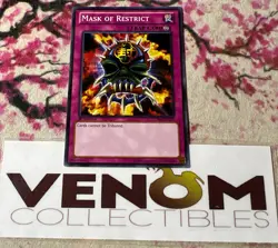1x (VLP) - Mask of Restrict - LCYW-EN179 - Common - 1st Edition YuGiOh - Image 1