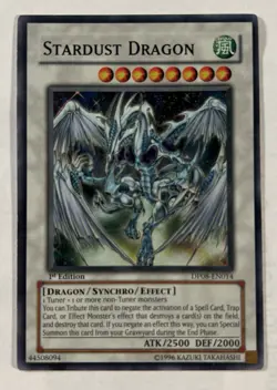 Stardust Dragon DP08-EN014 - Yusei - 1st Edition YuGiOh LP - Image 2