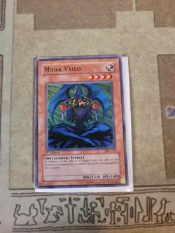 YUGIOH MAHA VAILO MRL-012 SUPER 1ST ED MP - Image 2
