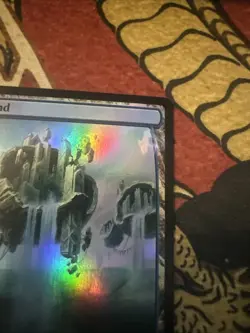 Mtg Magic Zendikar Rising Bowl Island Foil Misprint Error Missing Ink 270 Card - Image 2