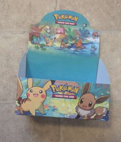 EMPTY Kanto Partners Box Cards Eevee Pikachu Pokemon Cards TCG NO CARDS INC - Image 1