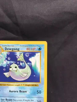 Pokemon Cards: Base Set 1st Edition Uncommon: Dewgong 25/102 - Image 3