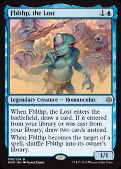 ~ Fblthp, the Lost ~ NM Foil ~ War of the Spark ~ MTG ~ - Image 1