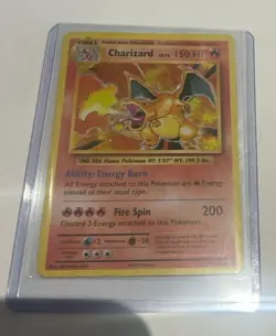 Evolutions Charizard 11/108 Holo Pokemon Card 2016 Rare w/ Top Loader - Image 1
