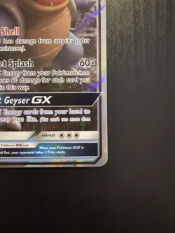 Blastoise GX 35/214 Sm-Unbroken Bonds Holo Card Near Mint Condition - Image 3