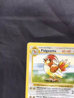 Pokemon Cards: Base Set Shadowless Rare: Pidgeotto 22/102 - Image 2