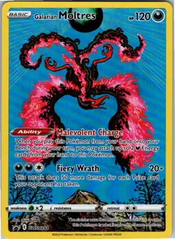 Galarian Moltres Promo SWSH: Sword & Shield Promo Cards SWSH284 NM - Image 1