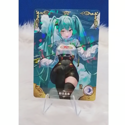 Goddess Story Vocaloid - Hatsune Miku NS-2M07-063 R Anime Waifu Trading Card - Image 1