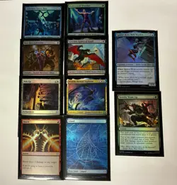 MTG Spider-Man Foil Lot Of 10 Cards (Magic The Gathering) (M,NM) - Image 1