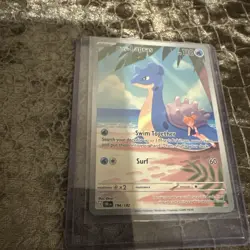 Pokemon TCG Destined Rivals Misty's Lapras Full Art Holo Card 194/182 - Image 1